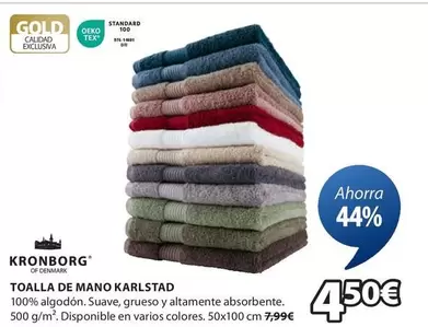Oferta de Gold - Toallas en JYSK