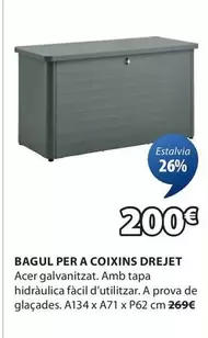 Oferta de Bagul Per A Coixins Drejet por 200€ en JYSK