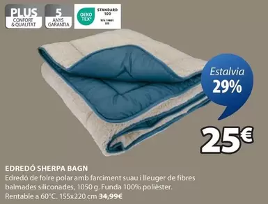 Oferta de Edredo Sherpa Bagn por 25€ en JYSK