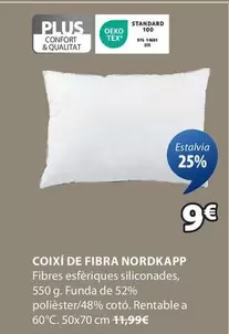 Oferta de Coixi De Fibra Nordkapp por 9€ en JYSK