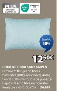 Oferta de Coixi De Fibra Saukampen por 12,5€ en JYSK