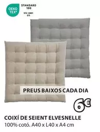 Oferta de Coixi De Seient Elvesnelle por 6€ en JYSK