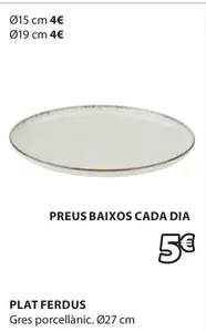 Oferta de Plat Ferdus por 5€ en JYSK