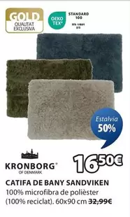 Oferta de Kronborg - Catifa De Bany Sandviken por 16,5€ en JYSK