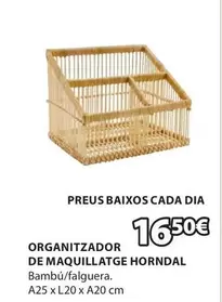 Oferta de Organizador De Maquillatge Horndal por 16,5€ en JYSK