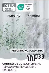 Oferta de Cortina De Dutxa Filipstad por 11,5€ en JYSK