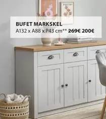 Oferta de Bufet Markskel por 200€ en JYSK