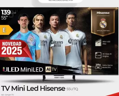 Oferta de Hisense - Tv Mini Led por 139€ en Tien 21