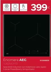 Oferta de AEG - Encimera por 399€ en Tien 21