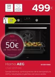 Oferta de AEG - Horno GS6PB5FAB  por 499€ en Tien 21