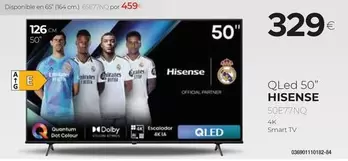 Oferta de Hisense - Qled 50" por 329€ en Tien 21