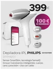 Oferta de Philips - Depiladora Ipl por 399€ en Tien 21
