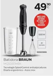 Oferta de Braun - Batidora por 49,9€ en Tien 21