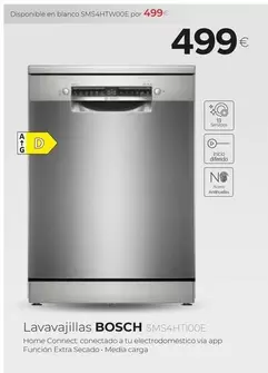 Oferta de Blanco - Lavavajillas Sms4thw00e por 499€ en Tien 21