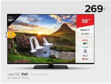 Oferta de JVC - Led 50" por 269€ en Tien 21