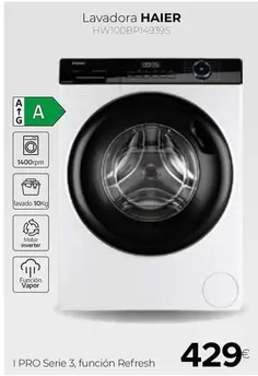 Oferta de Haier - Lavadora por 429€ en Tien 21