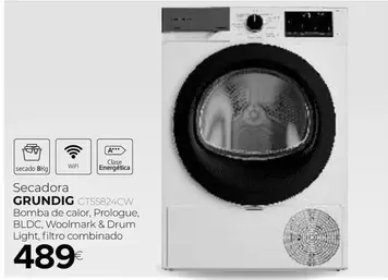 Oferta de Grundig - Secadora por 489€ en Tien 21