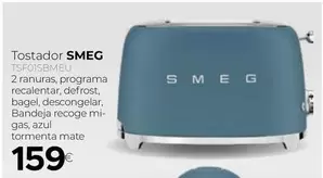 Oferta de Smeg - Tostador por 159€ en Tien 21