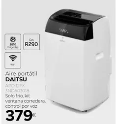Oferta de Daitsu - Aire Portátil por 379€ en Tien 21