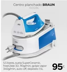 Oferta de Braun - Centro Planchado IS1012BL por 95€ en Tien 21
