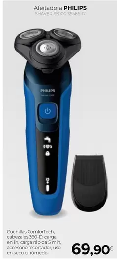 Oferta de Philips - Afeitadora por 69,9€ en Tien 21