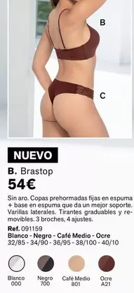 Oferta de Blanco - Brastop por 54€ en Leonisa