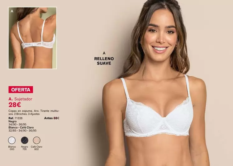 Oferta de Aro - Sujetador por 28€ en Leonisa