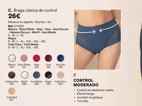 Oferta de Control - C  Moderno por 26€ en Leonisa