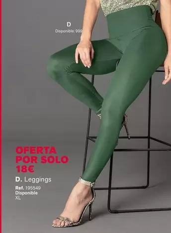 Oferta de Solo - Leggings por 18€ en Leonisa