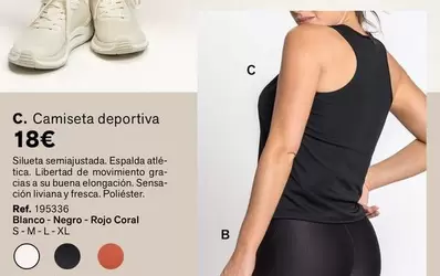 Oferta de Camiseta Deportiva por 18€ en Leonisa