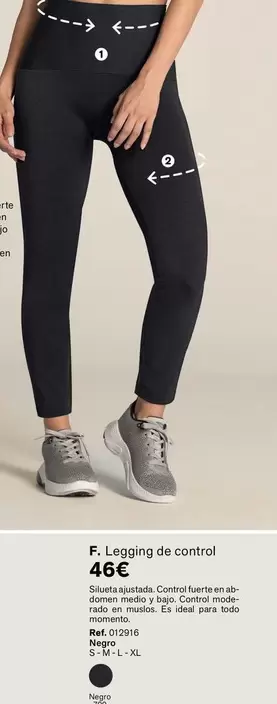 Oferta de Legging De Control por 46€ en Leonisa