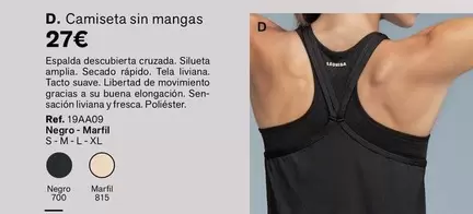 Oferta de Silueta - Camiseta Sin Mangas por 27€ en Leonisa
