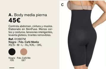 Oferta de Body Media Pierna por 45€ en Leonisa
