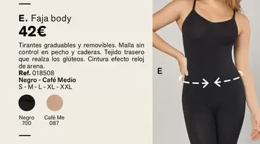 Oferta de Control - Faja Body por 42€ en Leonisa