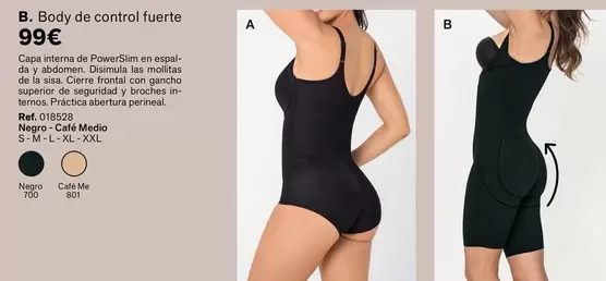 Oferta de Body De Control Fuerte por 99€ en Leonisa