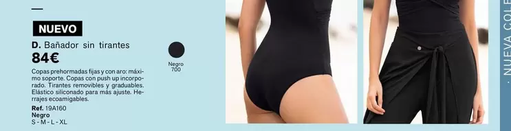 Oferta de Banador Sin Tirantes por 84€ en Leonisa