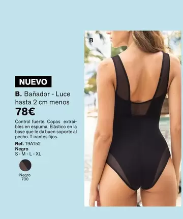 Oferta de Control - Banador - Luce Hasta 2 Cm Menos por 78€ en Leonisa