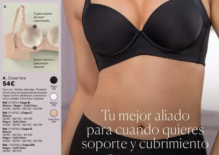 Oferta de Arcos - Copas Suaves De Buen Cubrimiento en Leonisa
