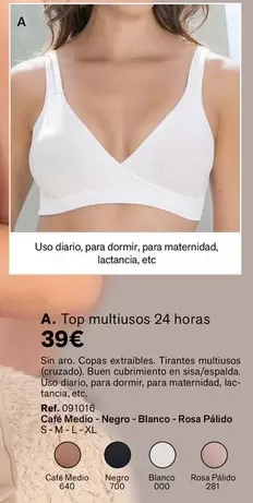 Oferta de Aro - Uso Diario, Para Dormir, Para Maternidad, Lactancia, Etc por 39€ en Leonisa