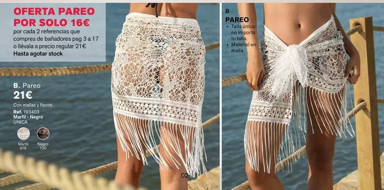 Oferta de Pareo por 21€ en Leonisa