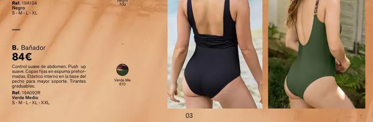 Oferta de Control - Banador por 84€ en Leonisa