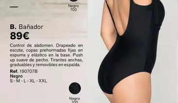 Oferta de Control - Banador por 89€ en Leonisa