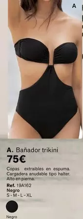 Oferta de Banador Trikini por 75€ en Leonisa
