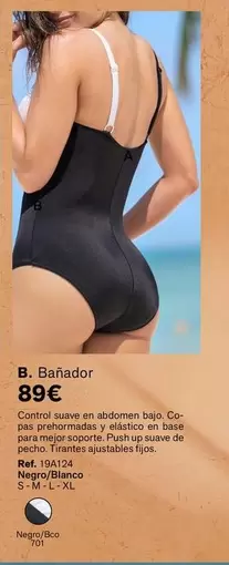 Oferta de Control - Banador por 89€ en Leonisa