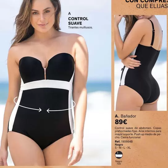 Oferta de Control - Banador por 89€ en Leonisa