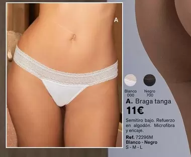 Oferta de Braga Tanga  por 11€ en Leonisa