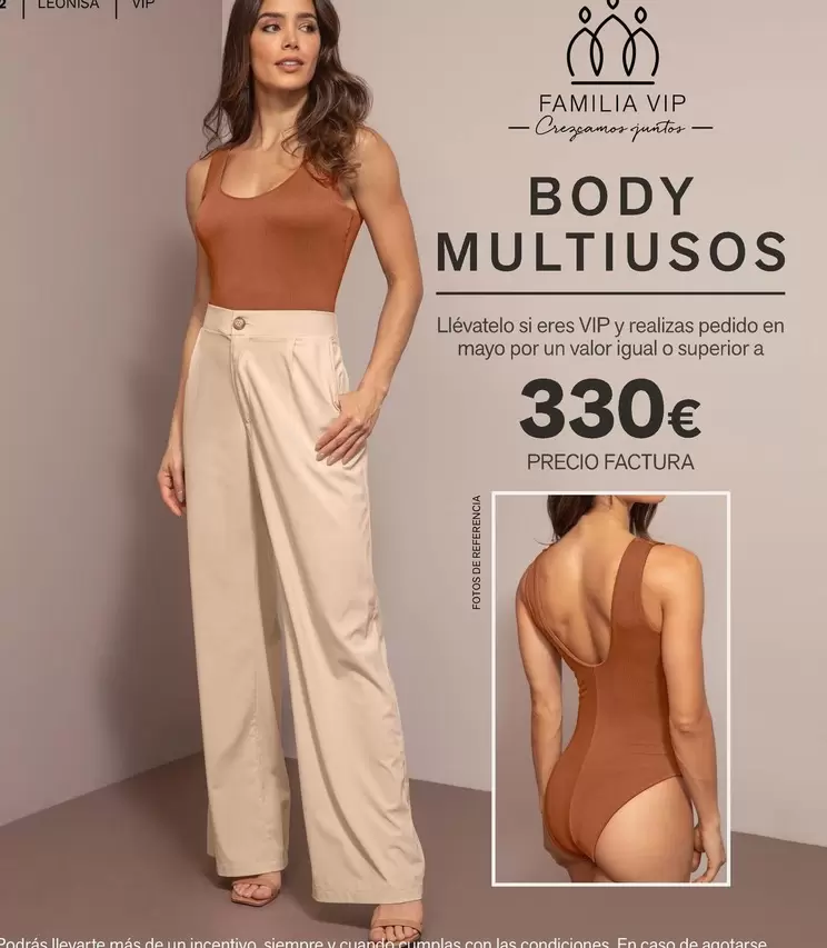 Oferta de Vip - Body Multiusos en Leonisa