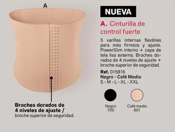 Oferta de Control - Cinturilla De  Fuerte en Leonisa