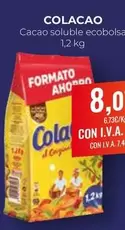 Oferta de Cola Cao - Cacao Soluble Ecobolsa por 8,09€ en CashDiplo