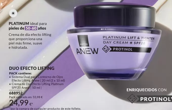 Oferta de Avon - Duo Efecto Lifting por 24,99€ en AVON